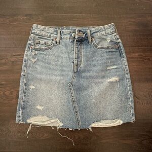 Denim skirt